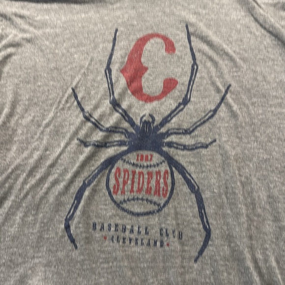 Cleveland Spiders Shirt 🕷 Cleveland Clothing Co *No size tag* Appears M/L - Picture 2 of 6